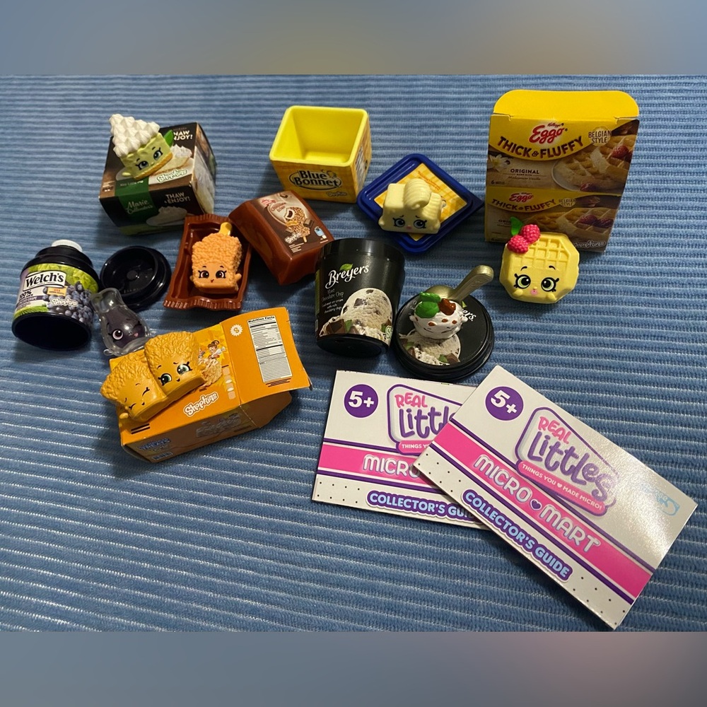 1.) 7 ct. Real Littles bundle by Shopkins